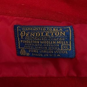 XL VINTAGE Pendleton 100% Wool Jacket